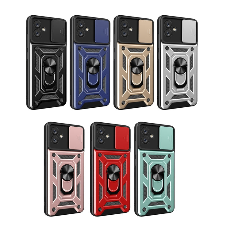 For Samsung Galaxy A04e Sliding Camera Cover Design Phone Case(Blue) - free shipping - PMC TechLife - Order now!