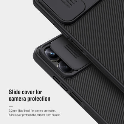 For Realme 10 Pro 5G NILLKIN Black Mirror Series Camshield PC Phone Case(Blue) - free shipping - PMC Jewellery - Order now!