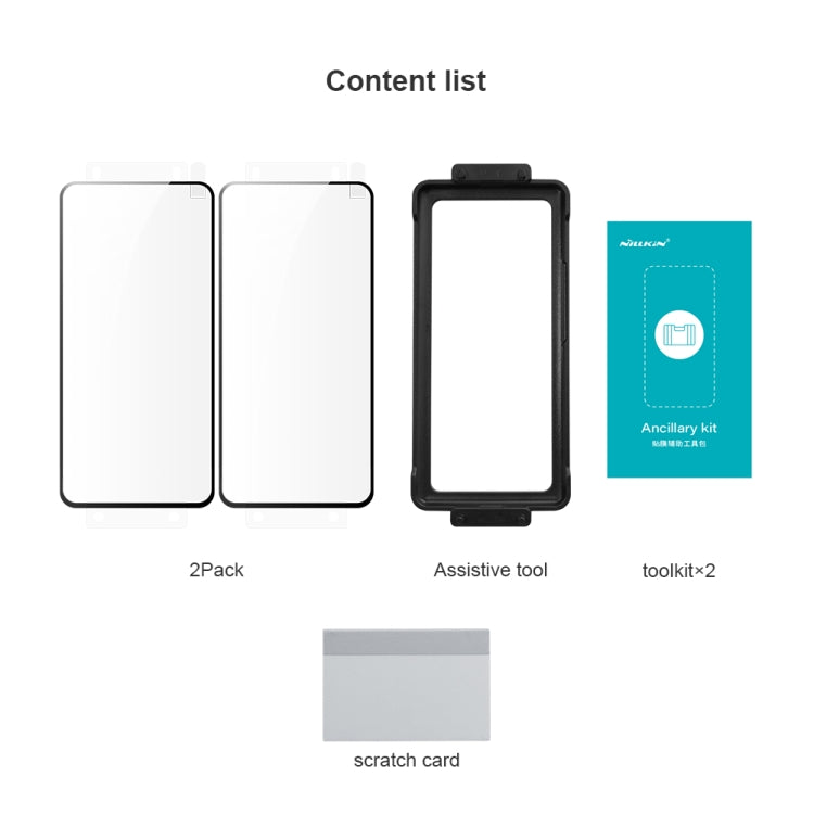 For Samsung Galaxy S23+ 5G NILLKIN Impact Resistant CurvedSurface Glass Film