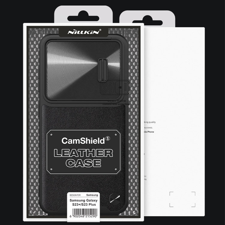 For Samsung Galaxy S23+ 5G NILLKIN PC + TPU Phone Case(Black)