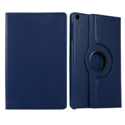 For Huawei Matepad SE 10.4 360 Degree Rotation Litchi Texture Tablet Leather Case(Dark Blue)