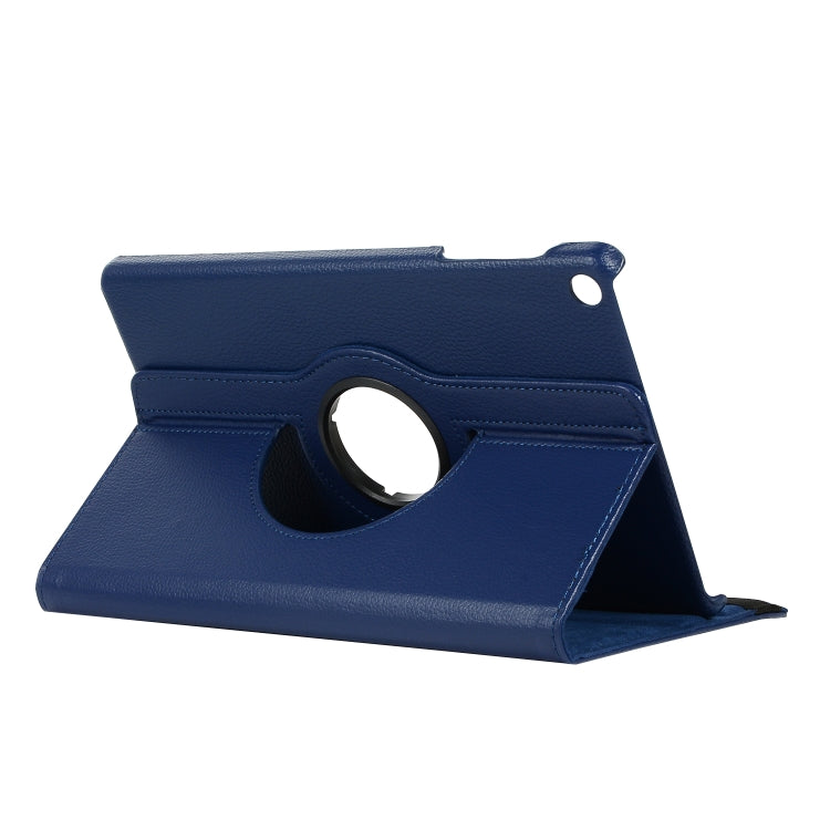 For Huawei Matepad SE 10.4 360 Degree Rotation Litchi Texture Tablet Leather Case(Dark Blue) - free shipping - PMC TechLife - Order now!