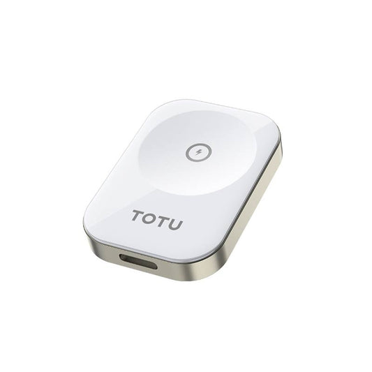 For Apple Watch TOTUDESIGN Watch Wireless Magnetic Charger, Interface:8 Pin(White) - Charger / Holder by TOTUDESIGN | Online Shopping South Africa | PMC Jewellery | Buy Now Pay Later Mobicred