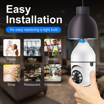 ESCAM 2.0MP 1080P Light Bulb WiFi Camera, Support IR Night Vision / Motion Detection / Two-way Voice - Light Bulb Camera by ESCAM | Online Shopping South Africa | PMC Jewellery | Buy Now Pay Later Mobicred