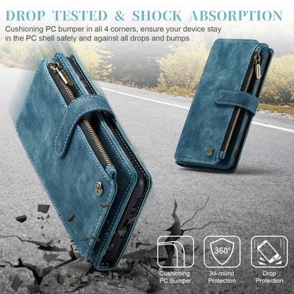 For Samsung Galaxy A34 5G CaseMe C30 Multifunctional Leather Phone Case(Blue) - free shipping - PMC Jewellery - Order now!