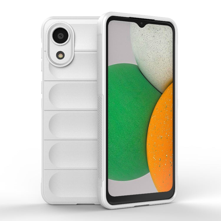 For Samsung Galaxy A03 Core 4G Magic Shield TPU + Flannel Phone Case(White) - free shipping - PMC TechLife - Order now!