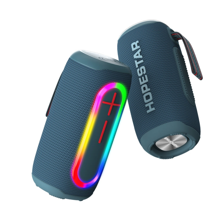 HOPESTAR P60 IPX6 Waterproof 10W 66mm Outdoor Bluetooth Speaker(Blue) - free shipping - PMC TechLife - Order now!
