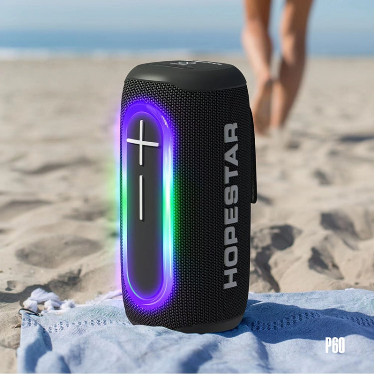 HOPESTAR P60 IPX6 Waterproof 10W 66mm Outdoor Bluetooth Speaker(Grey) - free shipping - PMC TechLife - Order now!