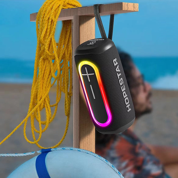 HOPESTAR P60 IPX6 Waterproof 10W 66mm Outdoor Bluetooth Speaker(Grey) - free shipping - PMC TechLife - Order now!