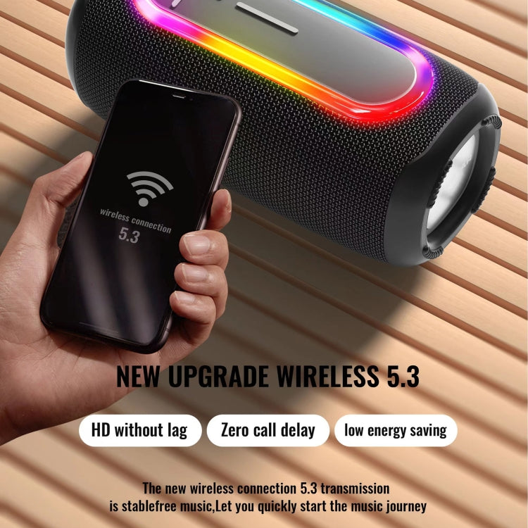 HOPESTAR P60 IPX6 Waterproof 10W 66mm Outdoor Bluetooth Speaker(Camouflage) - Waterproof Speaker by HOPESTAR | Online Shopping South Africa | PMC TechLife | Buy Now Pay Later Mobicred