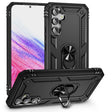 For Samsung Galaxy A54 Shockproof TPU + PC Phone Case with Holder(Black) - free shipping - PMC TechLife - Order now!