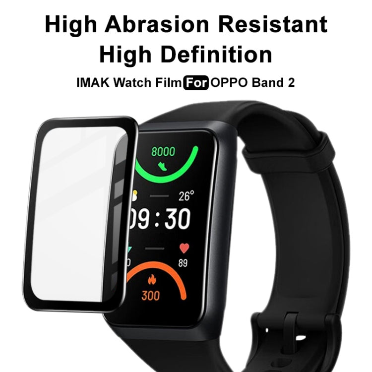 For OPPO Band 2 imak Plexiglass HD Watch Protective Film -  by imak | Online Shopping South Africa | PMC Jewellery | Buy Now Pay Later Mobicred