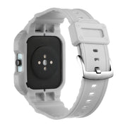 For Amazfit GTS 4 / 3 / 2 / 1 Universal Integrated Silicone Watch Band(Light Gray)