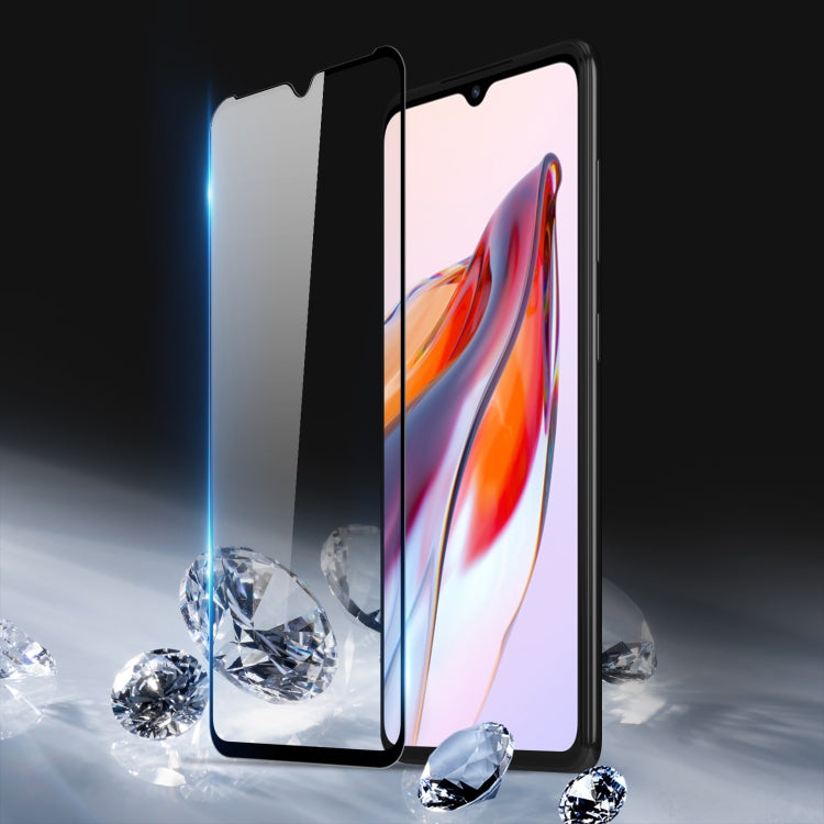 For Xiaomi Redmi 11A / 12C 10pcs DUX DUCIS 0.33mm 9H Medium Alumina Tempered Glass Film