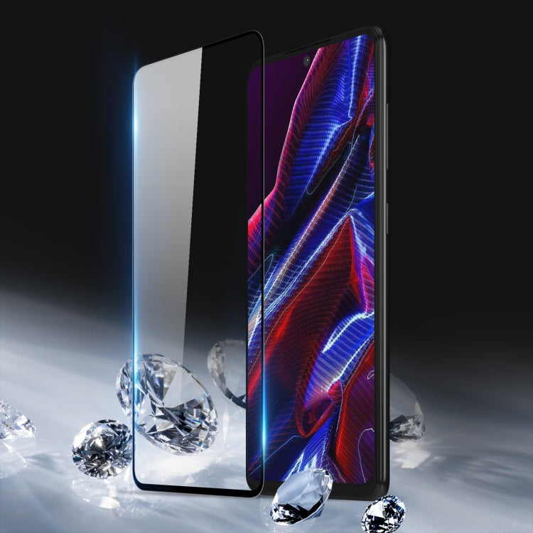 For Xiaomi Redmi Note 12 5G Global / Poco X5 5G 10pcs DUX DUCIS 0.33mm 9H Medium Alumina Tempered Glass Film