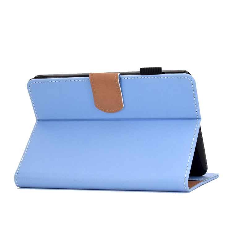 For Kindle Paperwhite 4 / 3 / 2 / 1 Solid Color Tablet PC Universal Magnetic Horizontal Flip Leather Case with Card Slots & Holder(Blue) - Amazon by PMC TechLife | Online Shopping South Africa | PMC TechLife | Buy Now Pay Later Mobicred