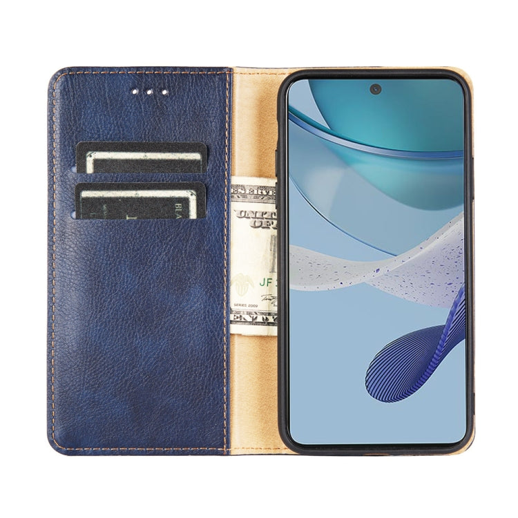 For OnePlus Ace 2/11R Gloss Oil Solid Color Magnetic Leather Phone Case(Green)