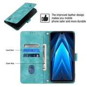 For Tecno Pova Neo 2 LG6n Skin-feel Embossed Leather Phone Case(Green)