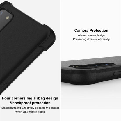For ZTE nubia Red Magic 8 Pro 5G imak Shockproof Airbag TPU Phone Case(Matte Grey) - ZTE Cases by imak | Online Shopping South Africa | PMC Jewellery | Buy Now Pay Later Mobicred