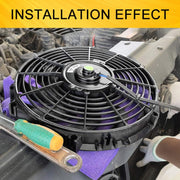 9 inch 12V 80W Car Powerful Transmission Oil Cooling Fan with Mounting Accessorie