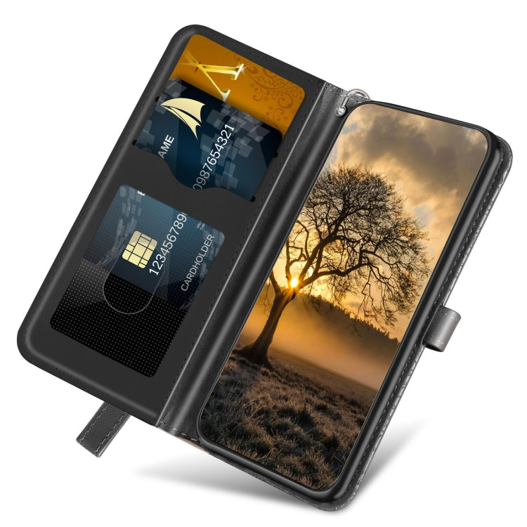 For Xiaomi Poco X5 Pro Life Tree Embossing Pattern Leather Phone Case(Black) - free shipping - PMC TechLife - Order now!