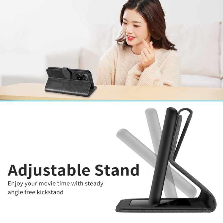 For Xiaomi Poco X5 Pro Life Tree Embossing Pattern Leather Phone Case(Black) - free shipping - PMC TechLife - Order now!