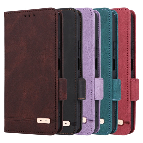 For Motorola Moto G13 / G23 / G53 Magnetic Clasp Flip Leather Phone Case(Red)