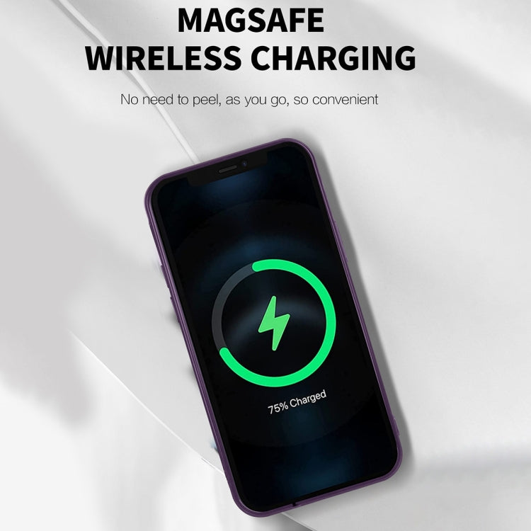 For iPhone 11 CD Texture Plating TPU MagSafe Phone Case with Lens Film(Black) - free shipping - PMC TechLife - Order now!