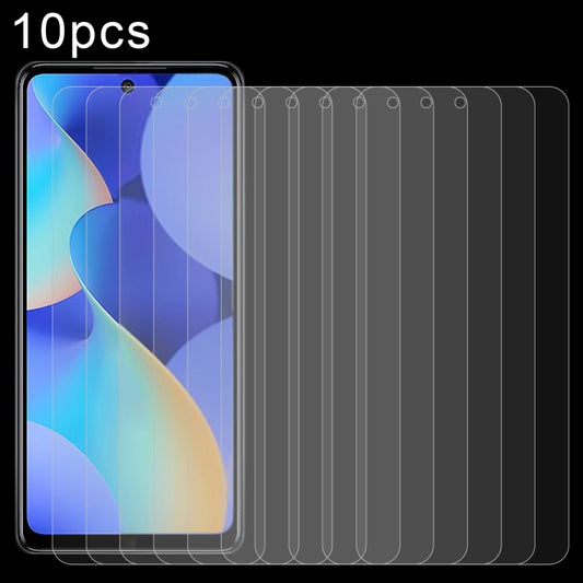 For Tecno Spark 10 Pro 10pcs 0.26mm 9H 2.5D Tempered Glass Film - free shipping - PMC Jewellery - Order now!