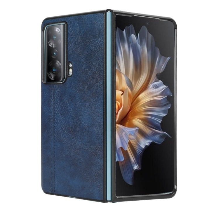 For Honor Magic Vs Sewing Cow Pattern Skin PC + PU + TPU Phone Case(Blue) - free shipping - PMC TechLife - Order now!