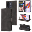 For Xiaomi Redmi 12C / Poco C55 Fantasy Skin-feel Calfskin Texture Leather Phone Case(Black) - free shipping - PMC TechLife - Order now!