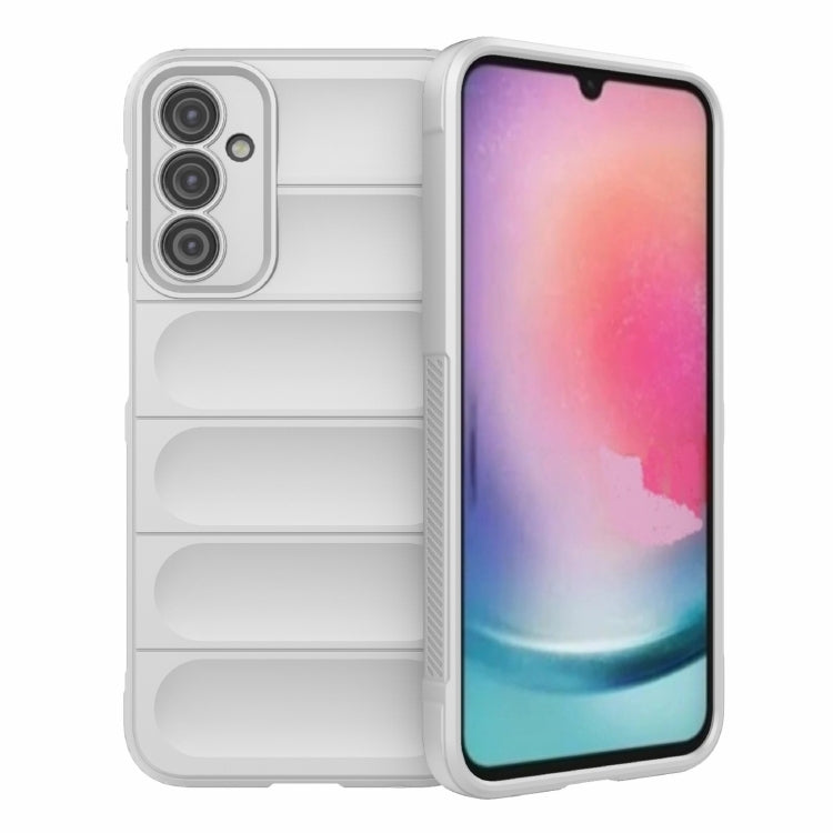 For Samsung Galaxy A24 5G / A24 4G Magic Shield TPU + Flannel Phone Case(White) - free shipping - PMC TechLife - Order now!