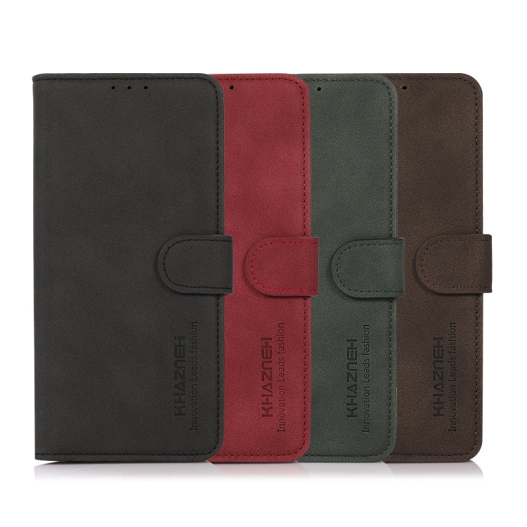 For Xiaomi 13 Lite / Civi 2 KHAZNEH Matte Texture Leather Phone Case(Black)