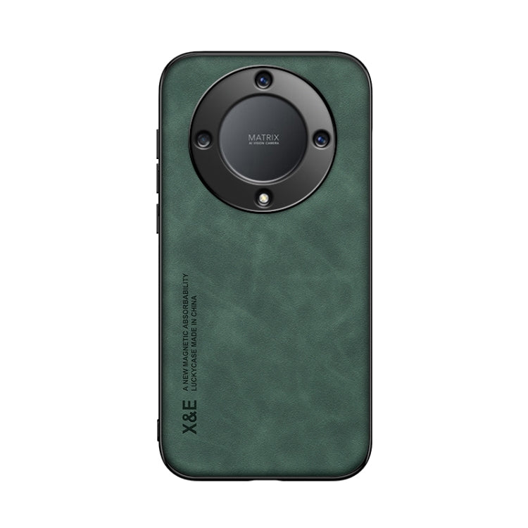 For Honor X9a Lamba Skin Feel Magnetic Leather Phone Case(Green) - free shipping - PMC TechLife - Order now!