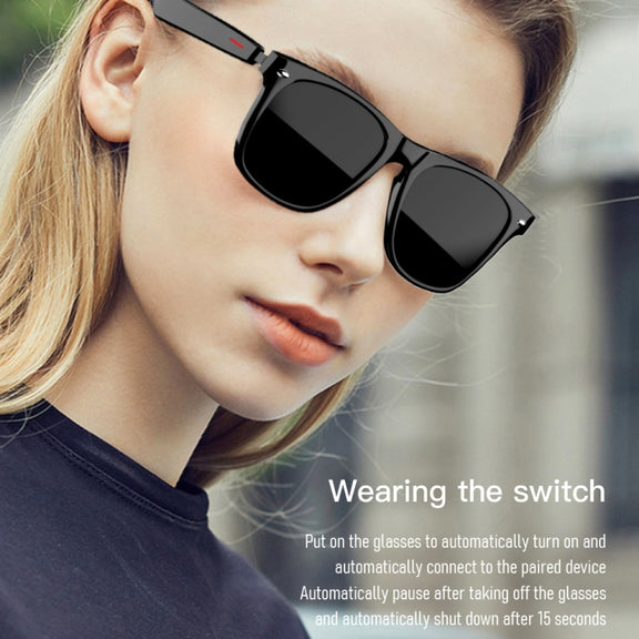 E10-C Binaural Call Smart Bluetooth Glasses Earphone(Polarized Sunglasses)