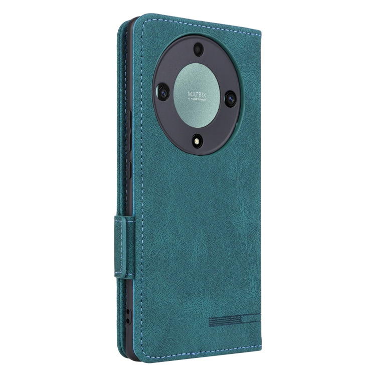 For Honor X9a 5G / Magic5 Lite Magnetic Clasp Flip Leather Phone Case(Green) - free shipping - PMC TechLife - Order now!