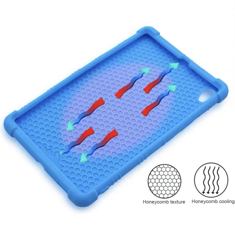 For TCL 10 Tab Max 10.36 inch Silicone Tablet Protective Case with Invisible Bracket(Purple) - free shipping - PMC TechLife - Order now!