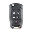 For Opel Car Keys Replacement Car Key Case with Foldable Key Blade(5 Sedan Button) - free shipping - PMC TechLife - Order now!