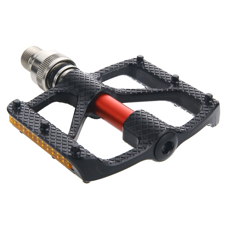 QR610 1 Pair Carbon Fiber Bicycle Quick Release Pedals(Red Axis) - Pedals by PMC TechLife | Online Shopping South Africa | PMC TechLife