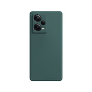 For Xiaomi Redmi Note 12 5G Global Imitation Liquid Silicone Phone Case(Dark Green)