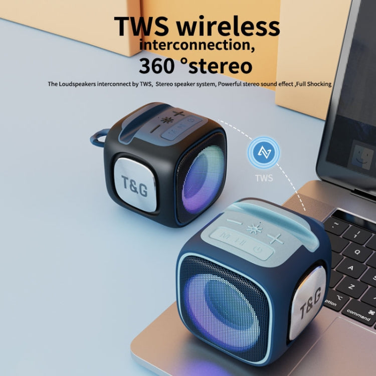 T&G TG359 Portable Outdoor LED Wireless Bluetooth Speaker(Black) - Mini Speaker by T&G | Online Shopping South Africa | PMC TechLife | Buy Now Pay Later Mobicred