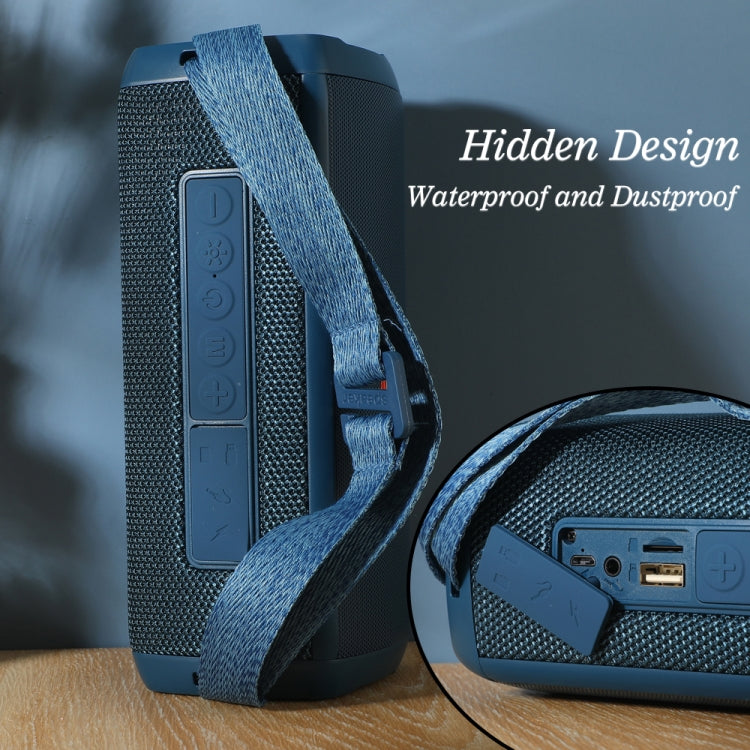 T&G TG345 Portable Outdoor Color LED Wireless Bluetooth Speaker(Gray) - Desktop Speaker by T&G | Online Shopping South Africa | PMC TechLife | Buy Now Pay Later Mobicred