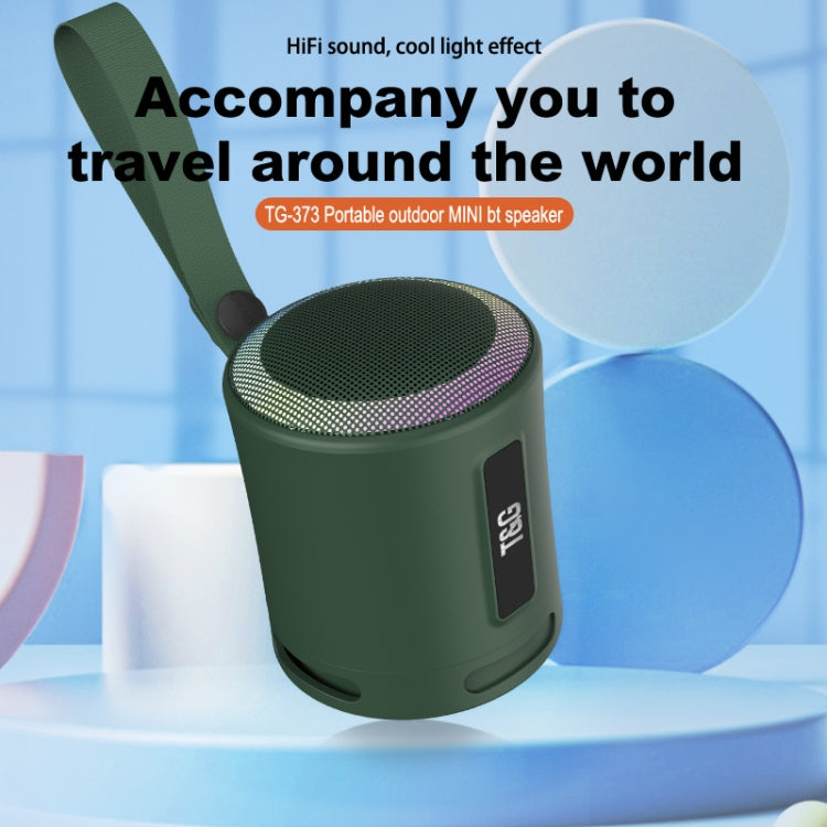 T&G TG373 Outdoor Portable LED Light RGB Multicolor Wireless Bluetooth Speaker Subwoofer(Orange) - Desktop Speaker by T&G | Online Shopping South Africa | PMC TechLife | Buy Now Pay Later Mobicred