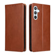 For Samsung Galaxy A54 5G Fierre Shann PU Genuine Leather Texture Leather Phone Case(Brown) - Galaxy Phone Cases by FIERRE SHANN | Online Shopping South Africa | PMC TechLife | Buy Now Pay Later Mobicred