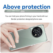 For OnePlus 11 5G Colorful Series Acrylic + TPU Phone Case(Transparent)