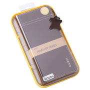 For Samsung Galaxy S23 Ultra 5G GEBEI Top-grain Horizontal Flip Leather Phone Case(Brown)