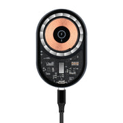 X9F Transparent Magnetic Air Vent Wireless Car Charger