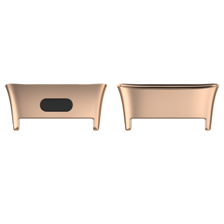 For Xiaomi Redmi Watch 3 / Mi Watch Lite 3 1 Pair Metal Watch Band Connector(Rose Gold) -  by PMC TechLife | Online Shopping South Africa | PMC TechLife