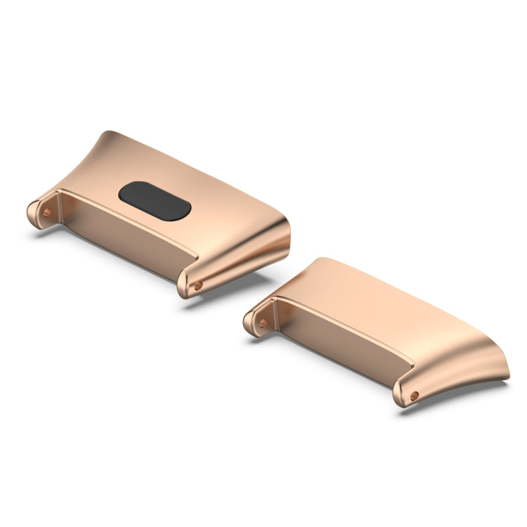 For Xiaomi Redmi Watch 3 / Mi Watch Lite 3 1 Pair Metal Watch Band Connector(Rose Gold) -  by PMC TechLife | Online Shopping South Africa | PMC TechLife