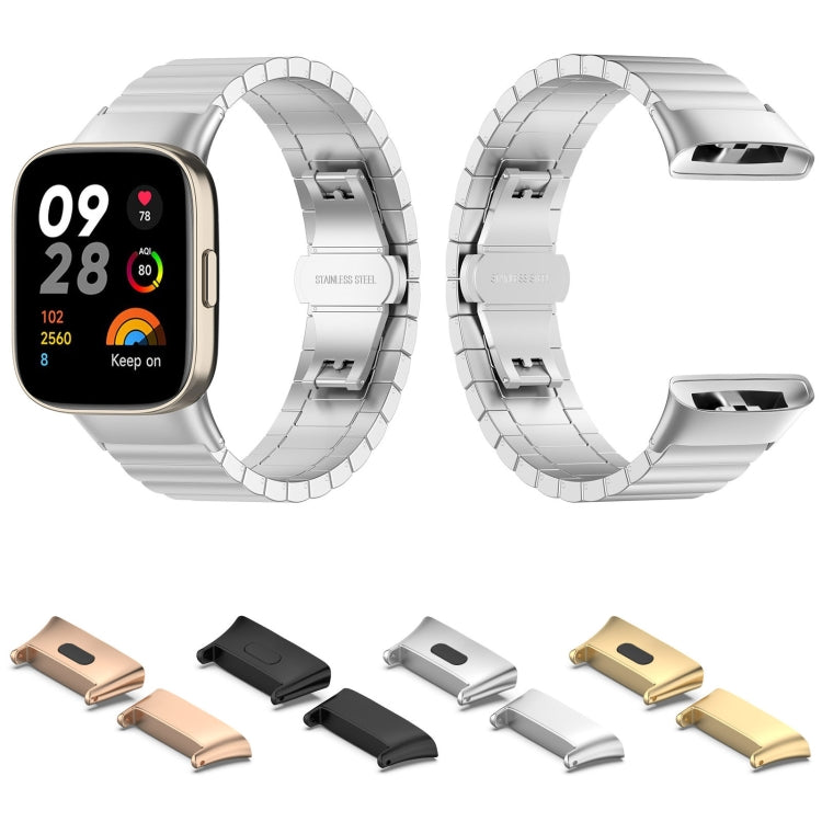 For Xiaomi Redmi Watch 3 / Mi Watch Lite 3 1 Pair Metal Watch Band Connector(Gold) -  by PMC TechLife | Online Shopping South Africa | PMC TechLife